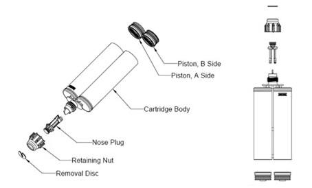 11 sulzer mixpac AC 200ml cartridges 1 1 ExplodedView
