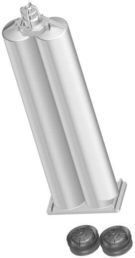 2 sulzer mixpac AA 50ml Series cartridges 75ml